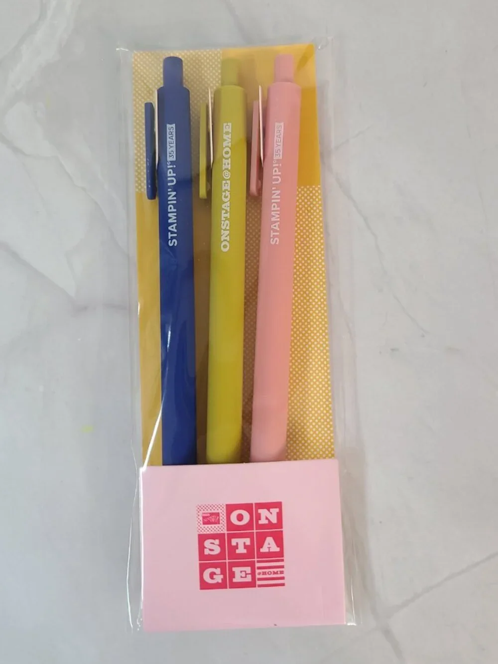 Stampin Up OnStage 2024 Swag Notebook & Pen Set